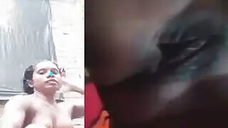 Bangla Village bhabhi sex with black pussy tease video