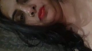 A stunning woman is tempted and teased