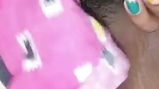 The horny Pooja Budi milks and jerks off with her fingers New update