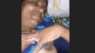Sensual bhabhi reveals her breasts and intimate parts