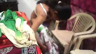 Indian beauty keeps clothes on after intimate encounter