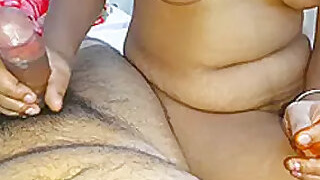 Indian Wife Has Painful Sex with Her Husband's Friend