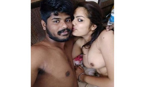 A passionate Indian couple engages in intimate sexual activities