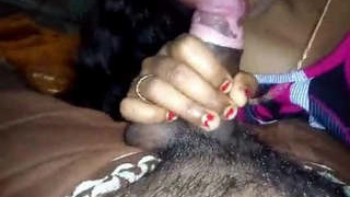 Village girl's oral skills in action