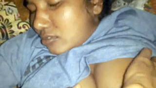 Amateur couple engages in oral and vaginal sex in video