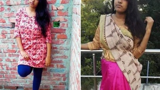 Secret Desi girl's intimate moments caught on film