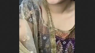 Curvy bhabi in a business suit