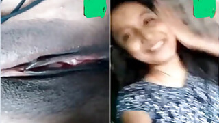 Pretty Indian Girl Shows Her Pussy