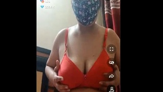 Steamy couple's tango performance in intimate setting