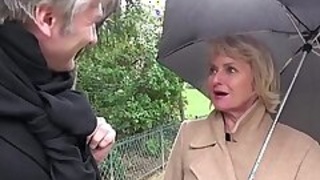 Seductive older French woman in wild mature encounter