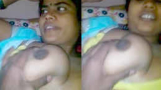 Indian husband secretly films wife's sensual self-pleasure session