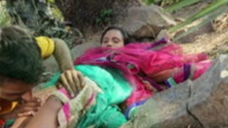 A young woman from a village in India gives oral sex and engages in intercourse