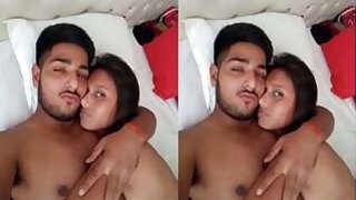 Sexy girl giving a blowjob