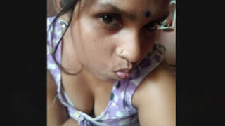 Lover from Guwahati fondles and sucks breasts