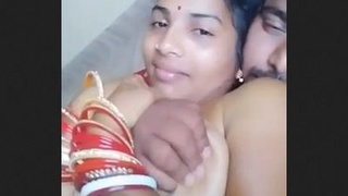 Desi wife gives a sensual blowjob and gets fucked