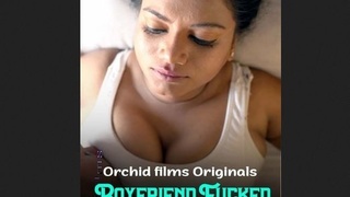A man engages in condomless intercourse with his girlfriend in a monetized video