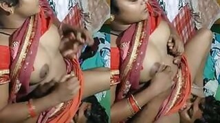 Desi Bhabhi Licking her pussy and getting laid Part 4