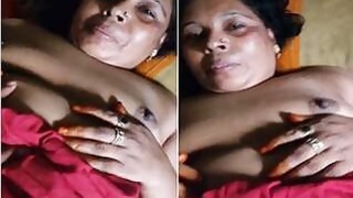 Desi Boody is pushing her tits and getting laid.