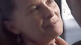 alone and shit sitting mature wife on home theater video