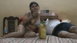 Newly recorded MMS of a steamy encounter between a client and a seductive call girl